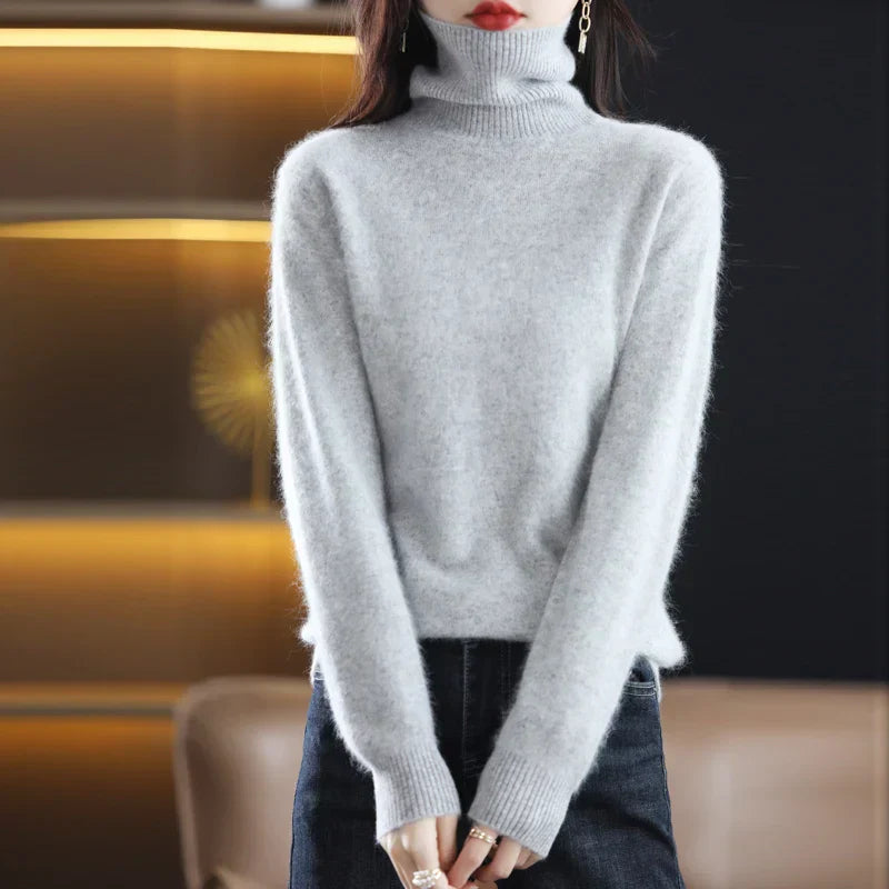 Women’s Winter Jumper With Roll Neck | Soft Knit Style