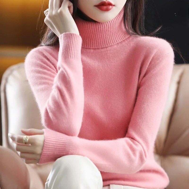 Women’s Winter Jumper With Roll Neck | Soft Knit Style