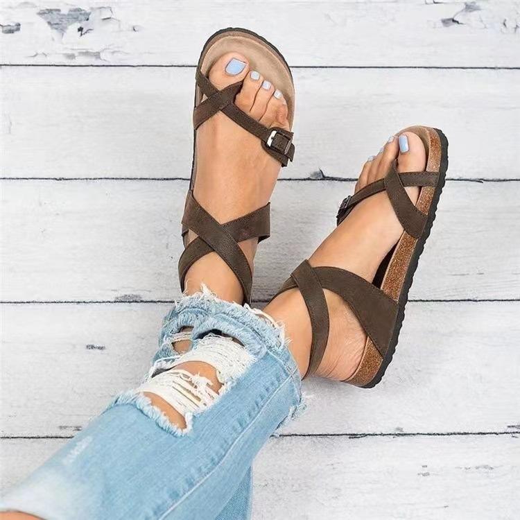 Women's Adjustable Comfort Sandals With Strap Design