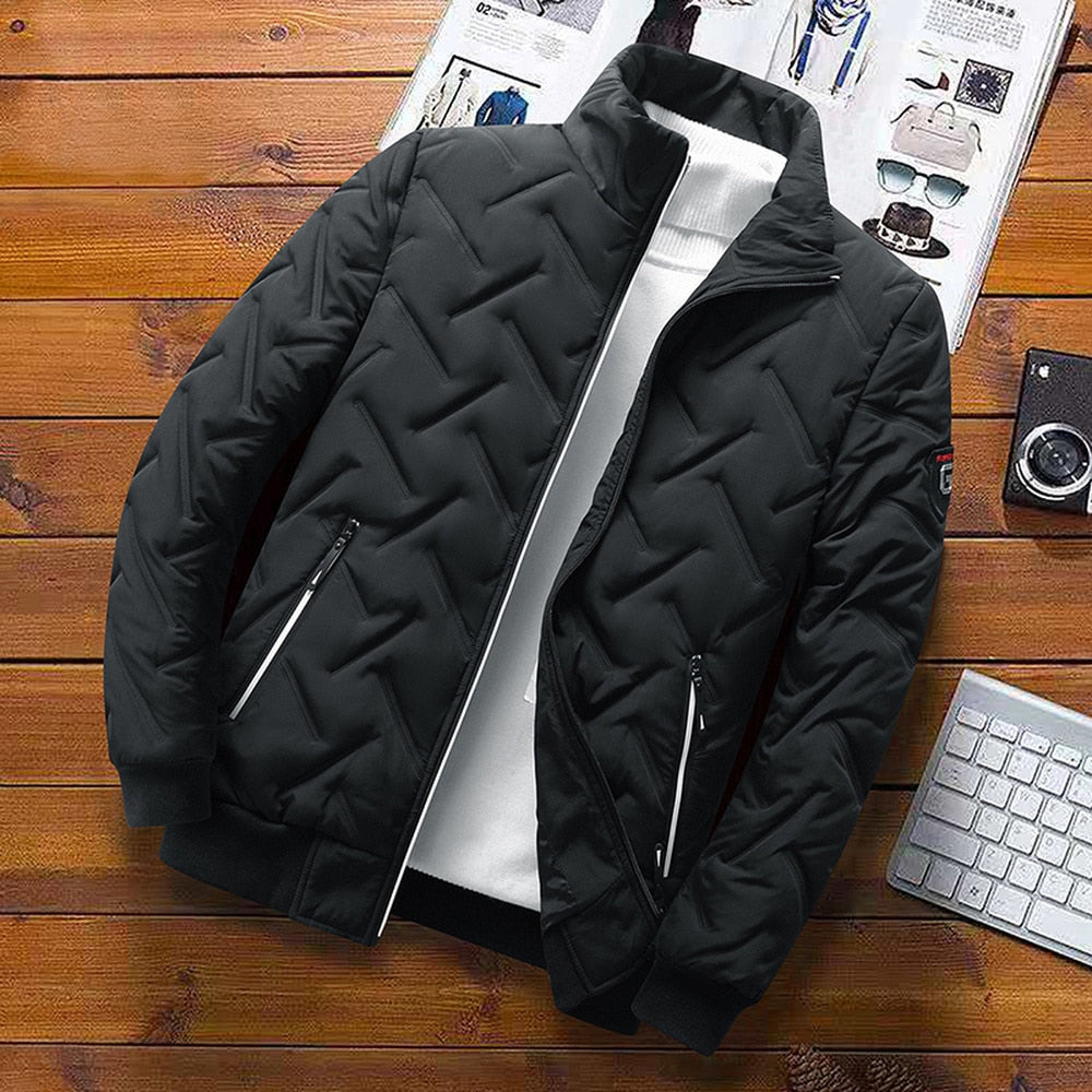Men's Puffer Jacket With Quilting | Winter Style