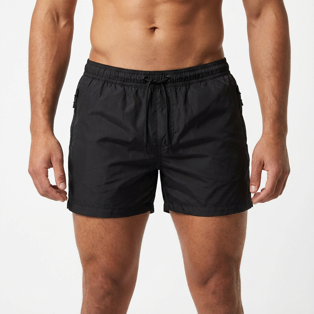 Noah | Men's Swim Shorts With Drawstring Waist And Side Pockets | Active