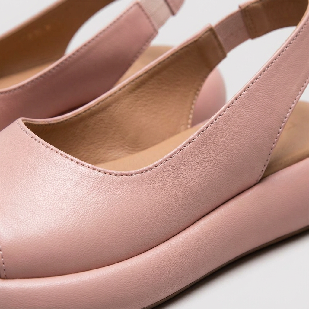 Luna | Women's Platform Sandals With Slingback Strap And Open Toe | Comfort