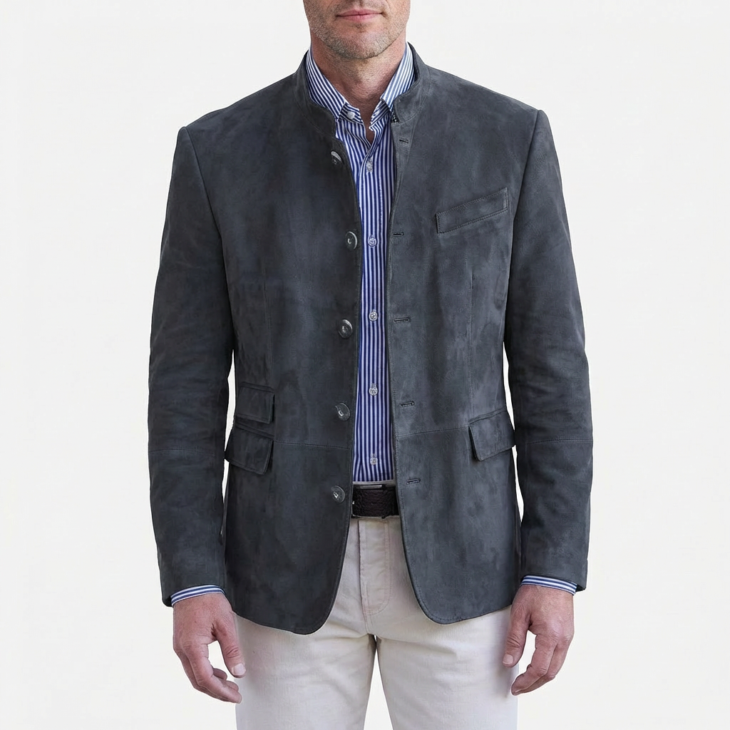 George | Men's Blazer With Multi-Button Front And Flap Pockets | Distinguished