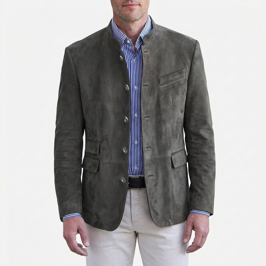 George | Men's Blazer With Multi-Button Front And Flap Pockets | Distinguished