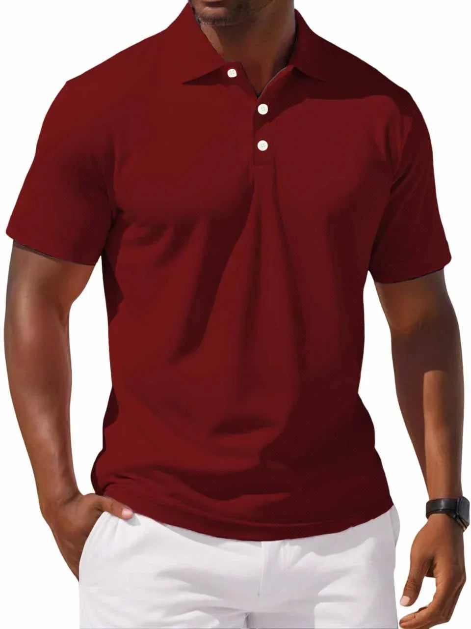 MEN'S COTTON POLO SHIRT WITH CLASSIC FIT