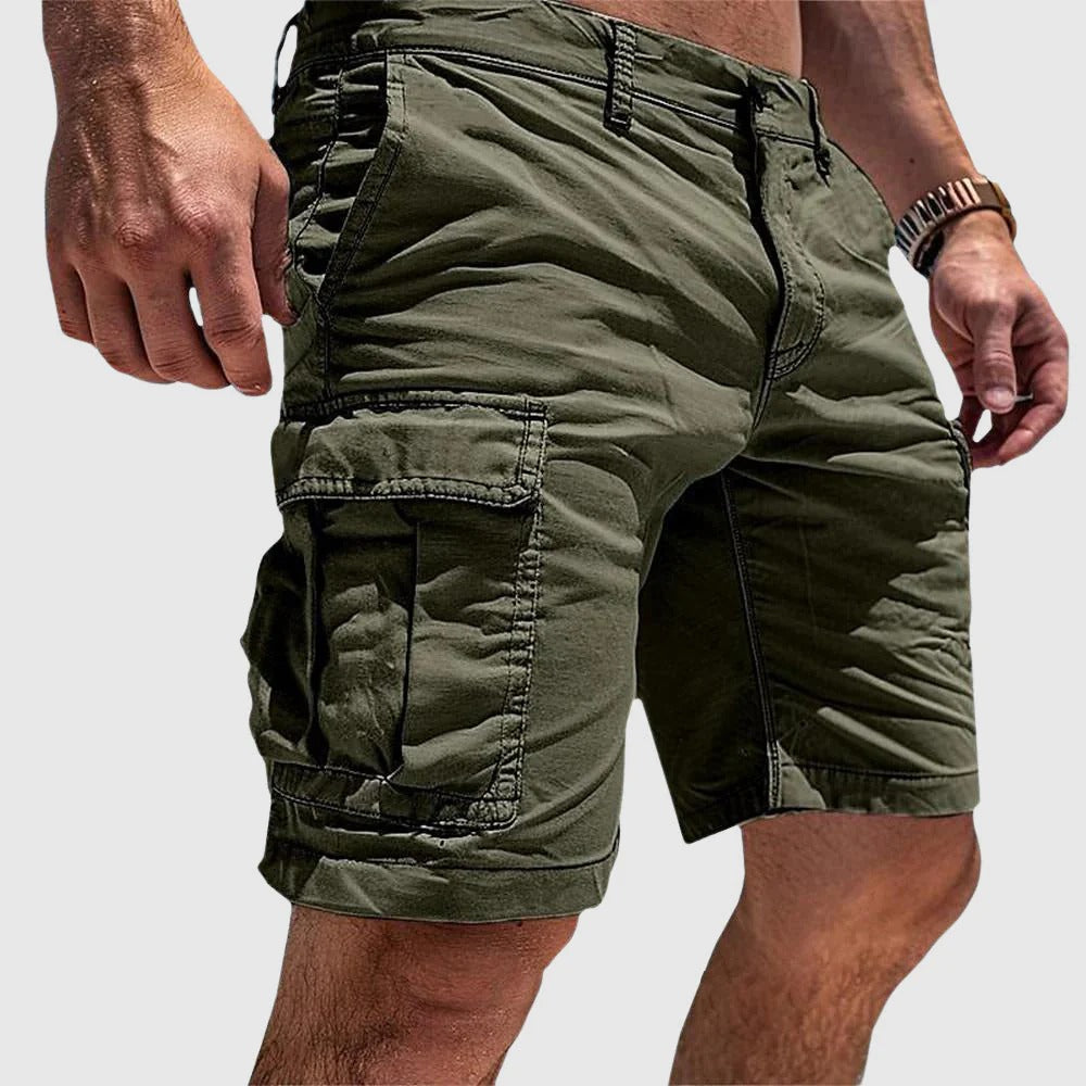 MEN'S CARGO SHORTS WITH MULTIPLE POCKETS