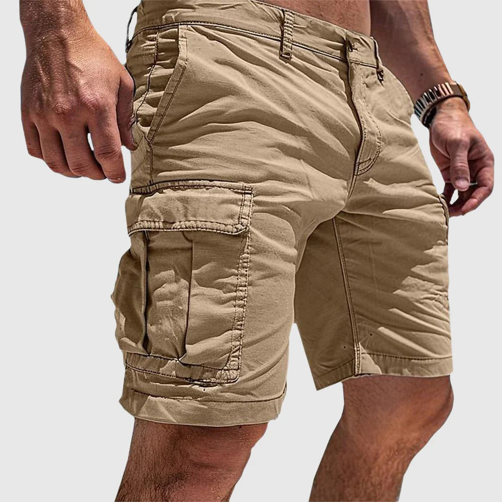 MEN'S CARGO SHORTS WITH MULTIPLE POCKETS