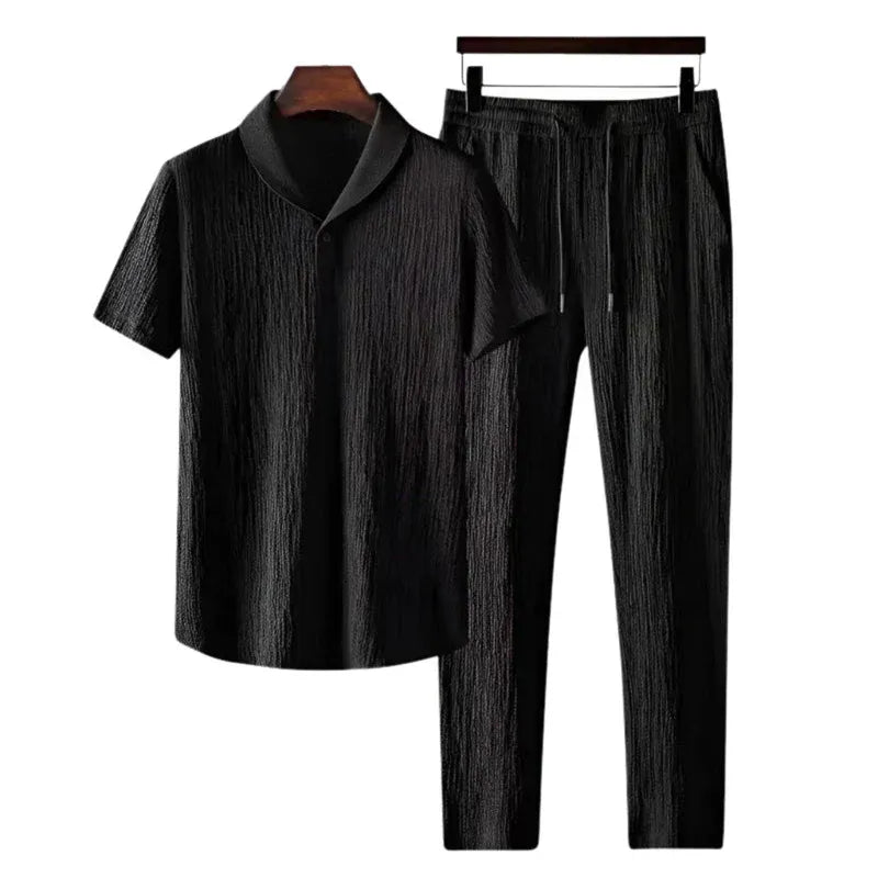 Old Money Cotton Polo Set