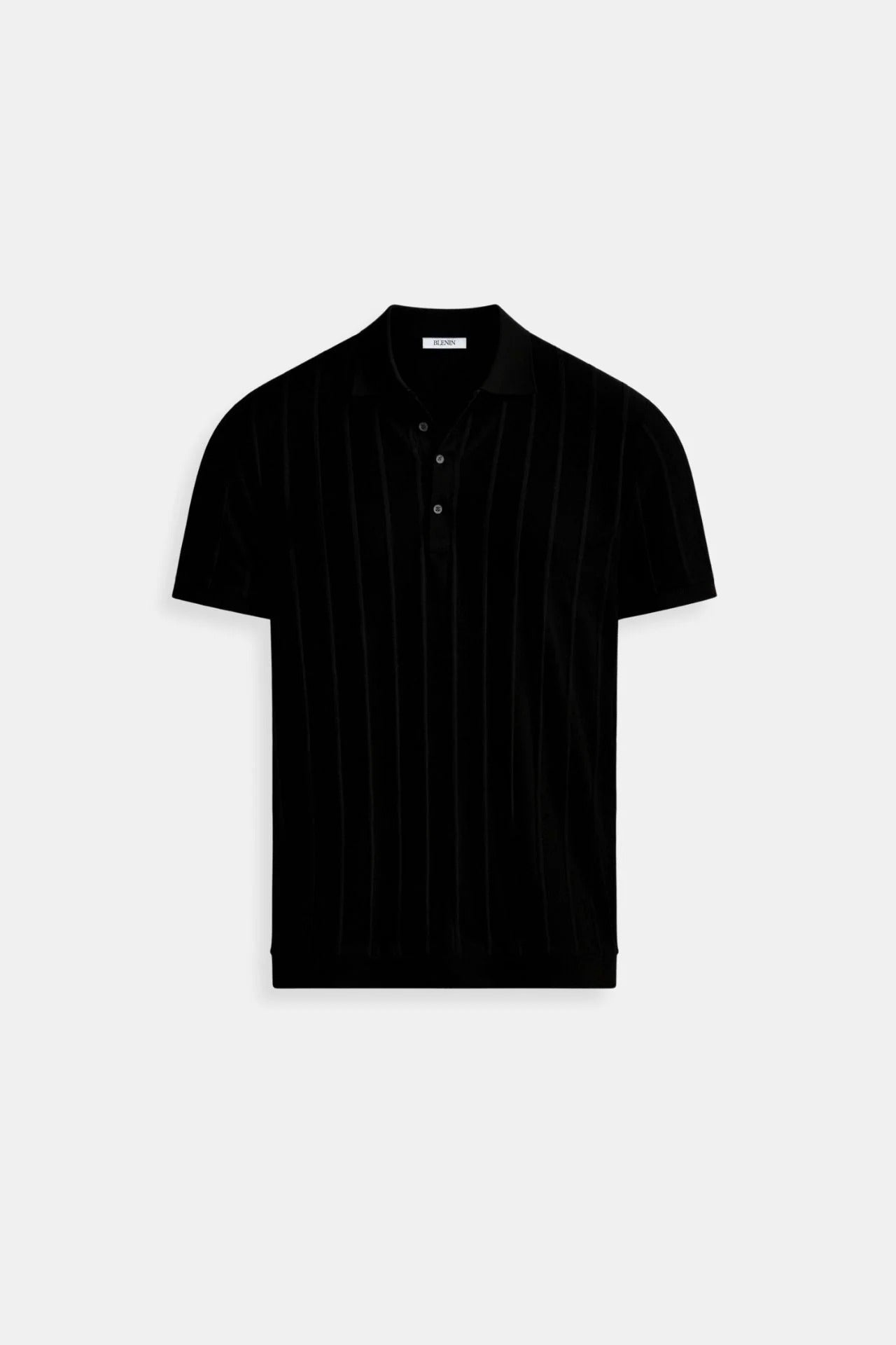 Casual Men's Knit Polo Shirt