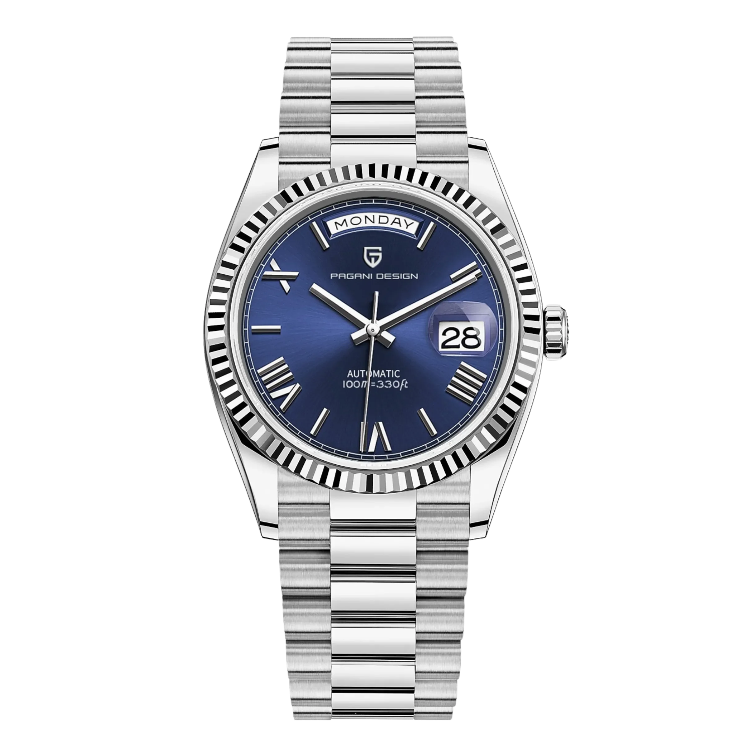 Elegant Stainless Steel Watch