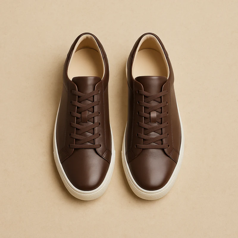 Classic Leather Low-Top Sneakers