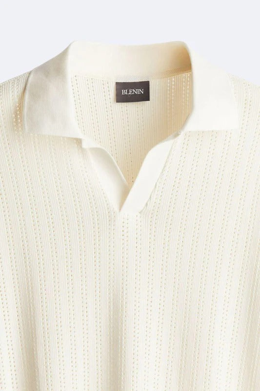 V-neck Polo Shirt for Men