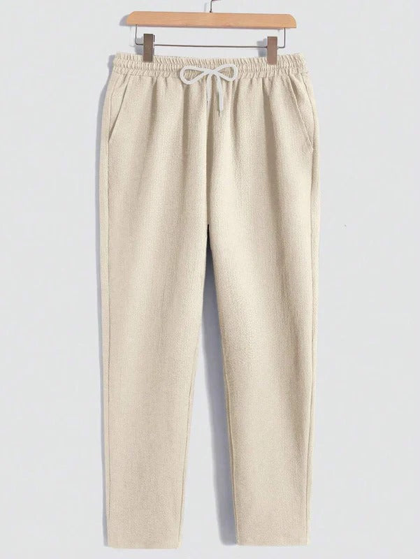Men's Button-Up Summer Pants Set