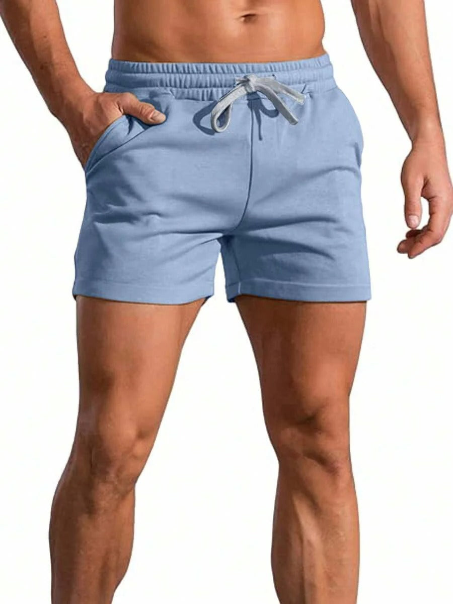 Men's Athletic Drawstring Sweat Shorts