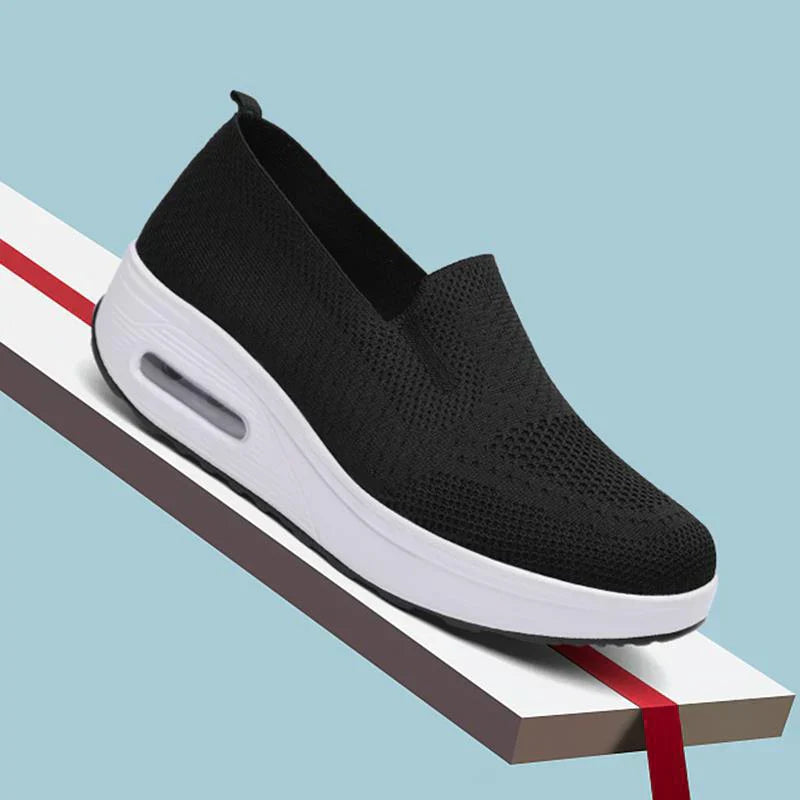 Women's Orthopedic Slip-on Walking Shoes With Cushioned Sole