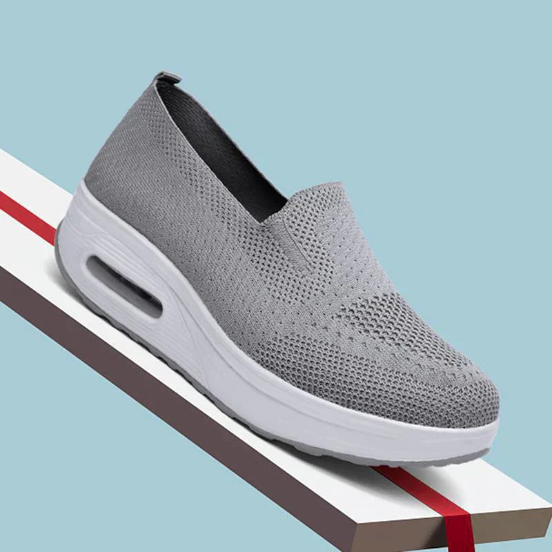 Women's Orthopedic Slip-on Walking Shoes With Cushioned Sole