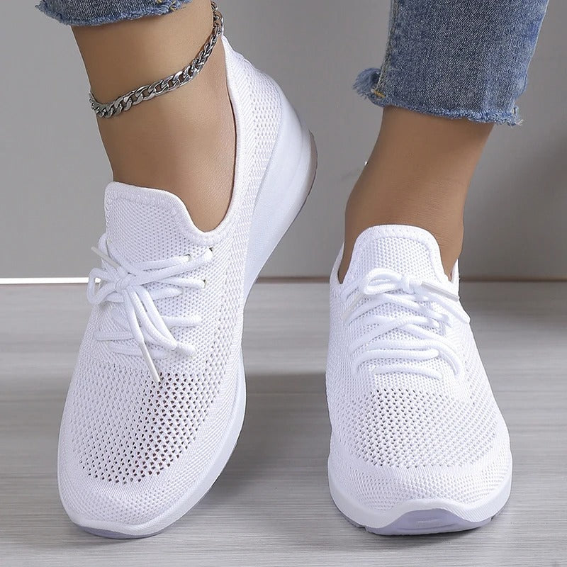 Women's Orthopedic Sneakers With Memory Foam Cushioning