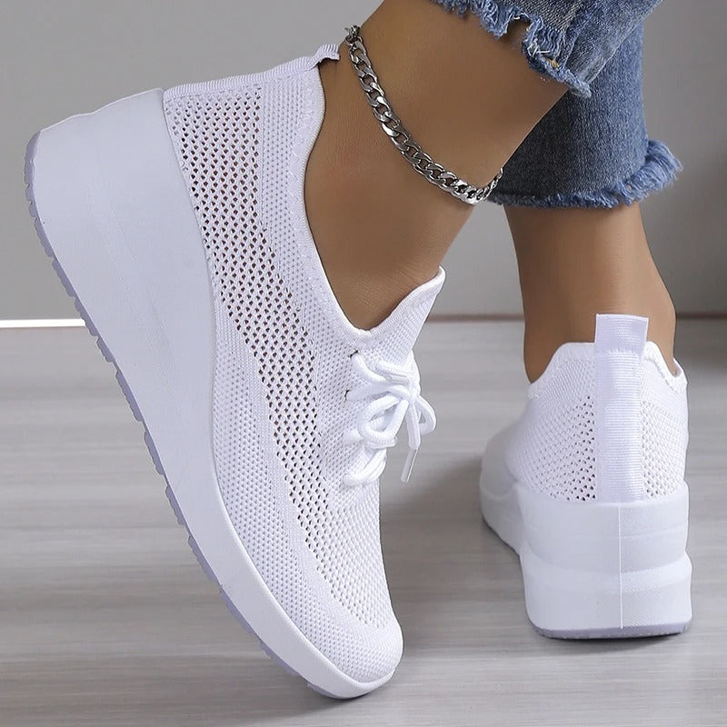 Women's Orthopedic Sneakers With Memory Foam Cushioning