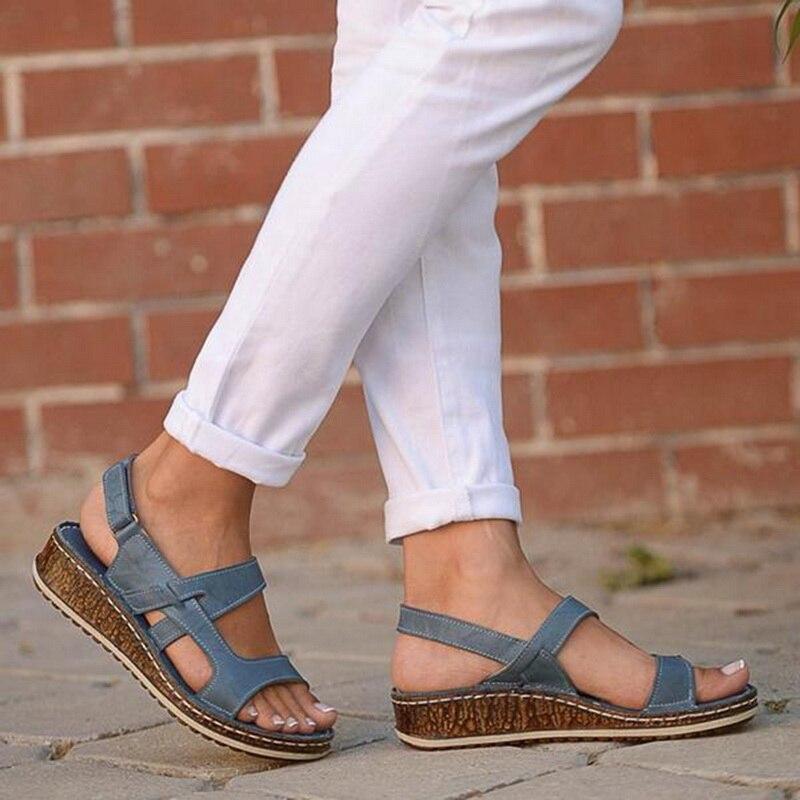 Women's Orthopedic Summer Sandals With Adjustable Straps